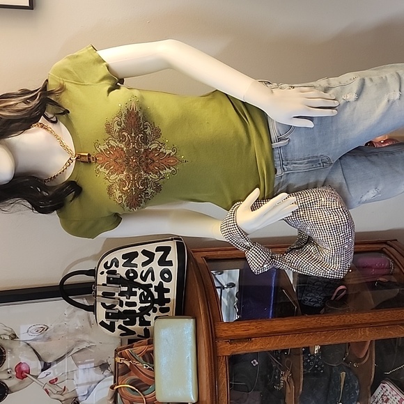 Madison West brand rhinestone handbag 👜 - Picture 8 of 9